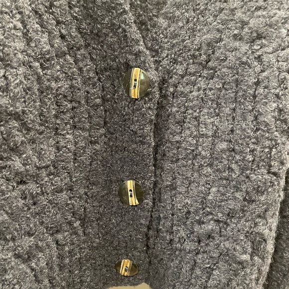 ULLA JOHNSON NWT Odette Cardigan Midnight Size M - Picture 9 of 9